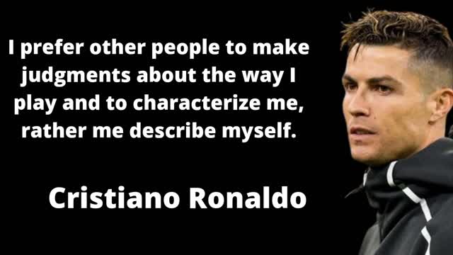 Great Quotes By Cristiano Ronaldo || Cristiano Rinaldo's great Words