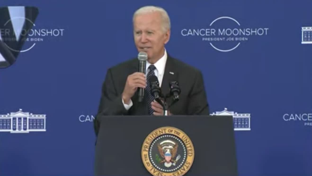 Biden on mRNA vaccines to beat cancer