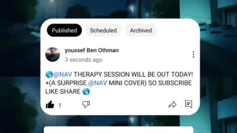 NAV THERAPY SESSION WILL BE OUT TODAY 🚀🌎