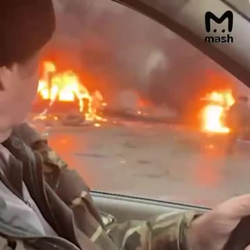 Multiple Missiles Smash into Main Russian Military Headquarters in Kursk City