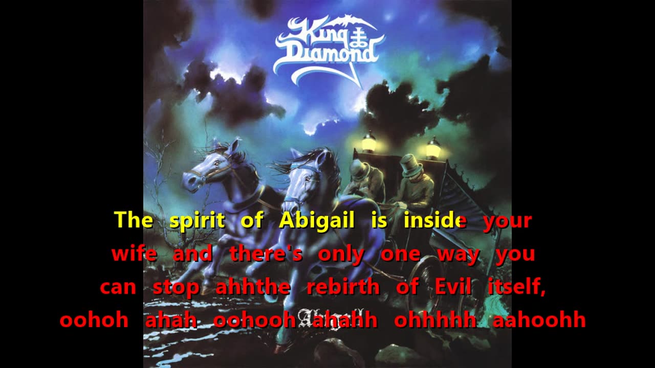 King Diamond - The Family Ghost {karaoke crypt down below}