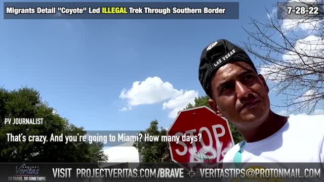 Migrants Detail "Coyote" Led ILLEGAL Trek Through US Southern Border.