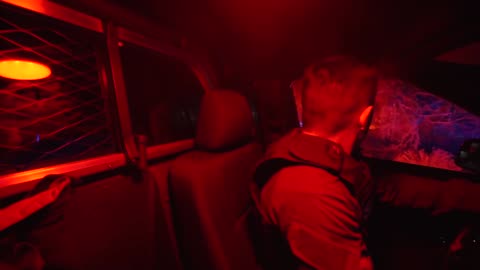 WORKING GIRL JUMPS FROM FLEEING VEHICLE