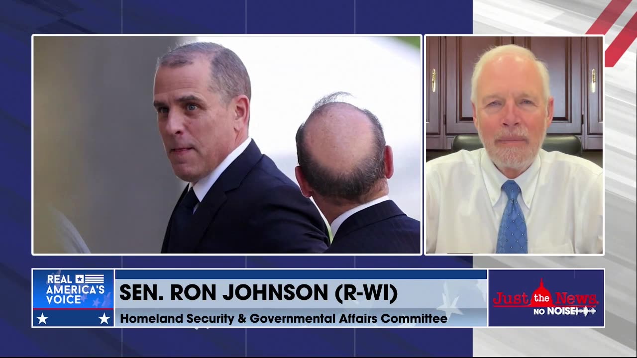 Hunter Biden Has to Use His Daddy's Address | Sen Ron Johnson