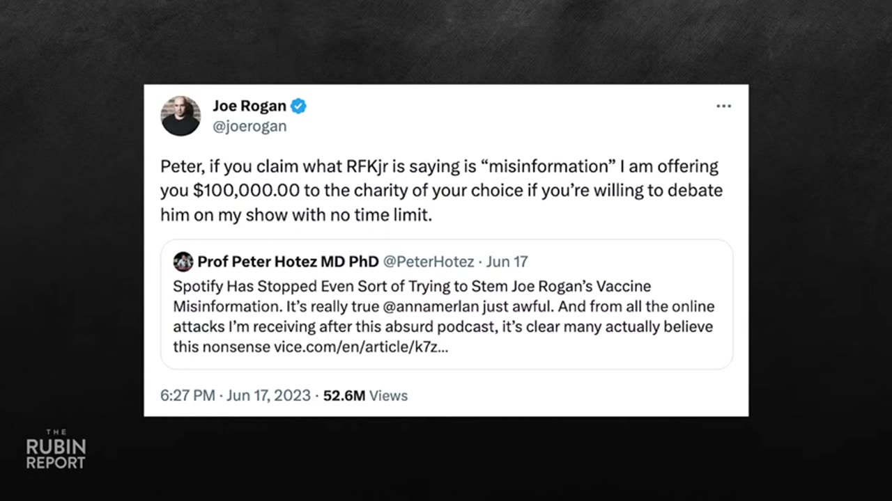 Watch Joe Rogan's Face When RFK Jr. Tells Him These Censored Facts | Direct Message | Rubin Report