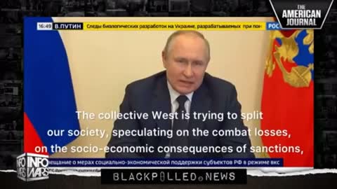 Putin to the globalists