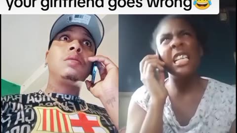 POV: funny video When braking up with your girlfriend goes wrong🤣🤣