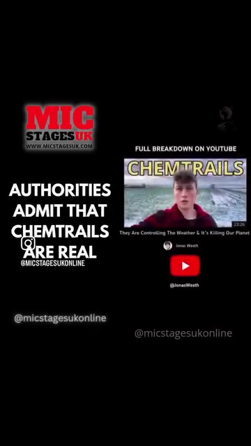 uthorities admit chemtrails are real