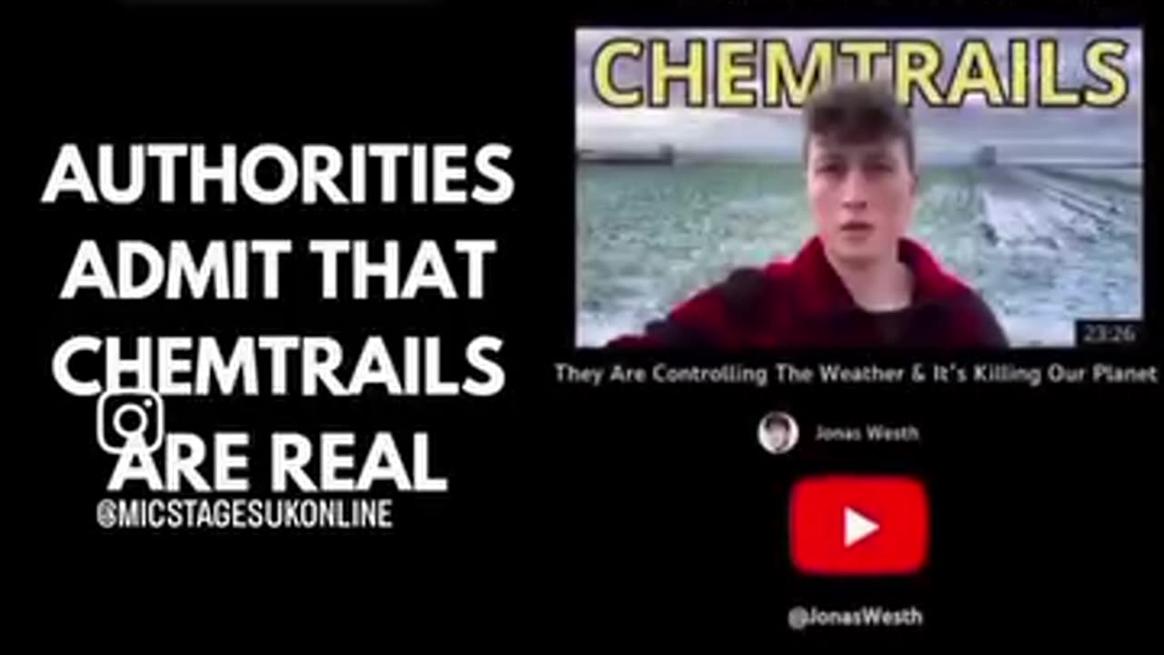 uthorities admit chemtrails are real