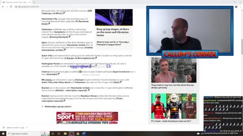 ayupcc - Callum's Corner - 25/08/22 - Football Chat A Chill S