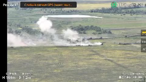 One Russian tank single-handedly met an enemy column of 8 armored vehicles