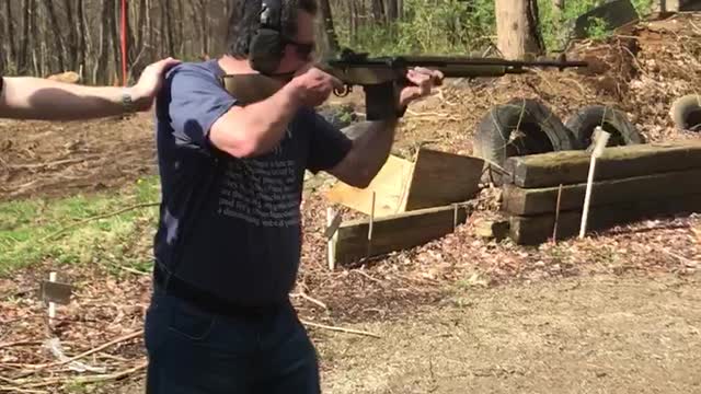 Shooting the m14
