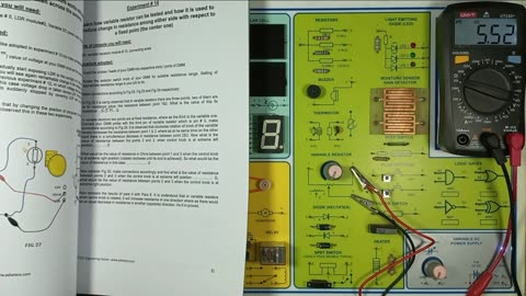 How to test variable resistor using multimeter | Variable resistor function | Potentiometer pin configuration