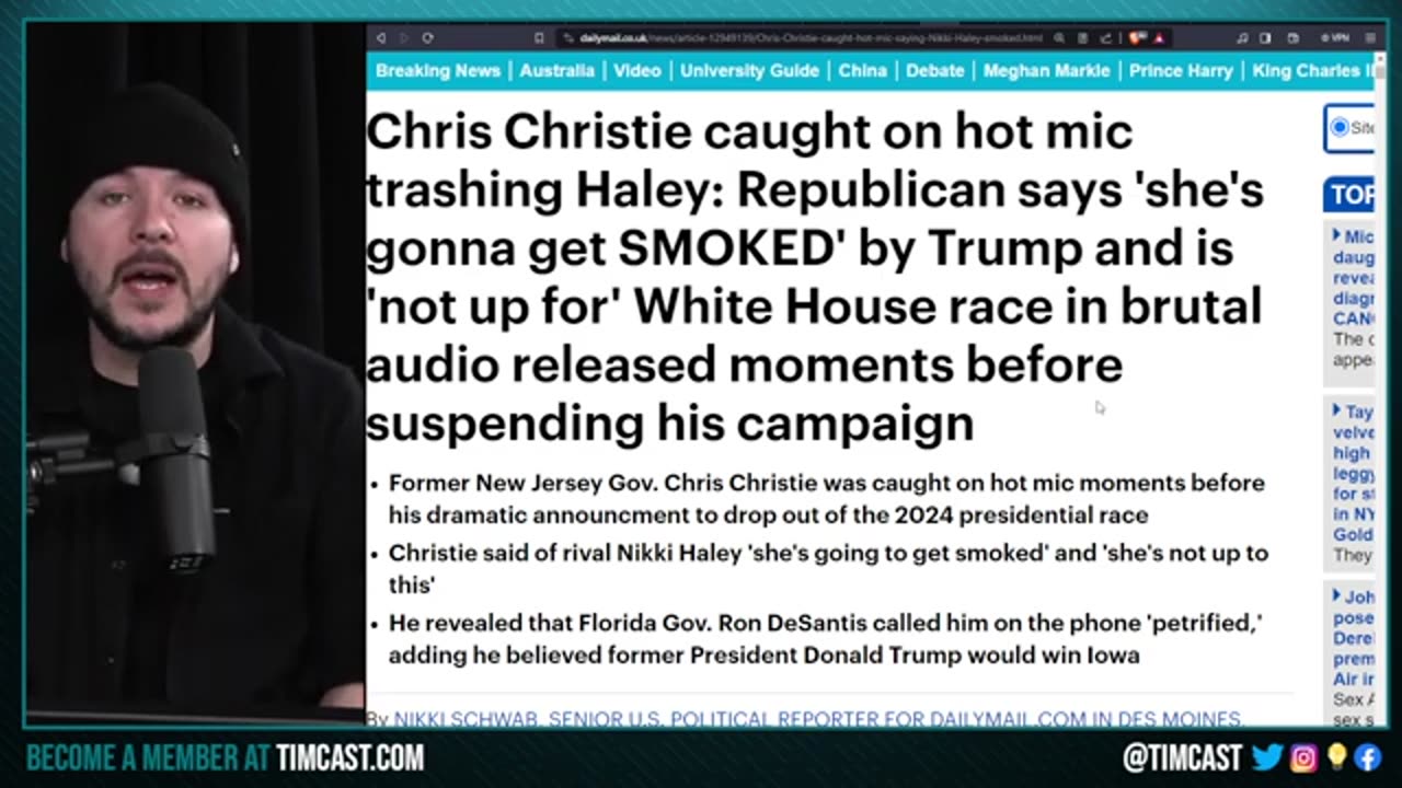 Trump Says NO RETRIBUTION, Christie CAUGHT On HOT MIC Says DeSantis PETRIFIED, Vivek SLAMS Media