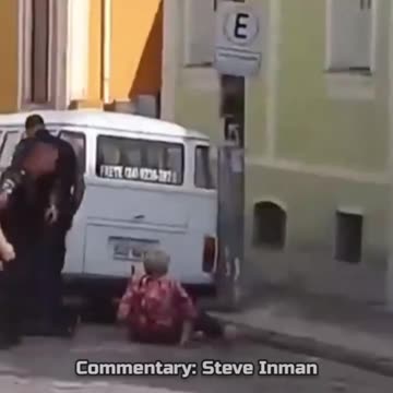 The cameraman had one job during this Instant Justice moment captured in Brazil