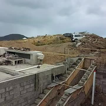 Construction on the Frigate Bay Area