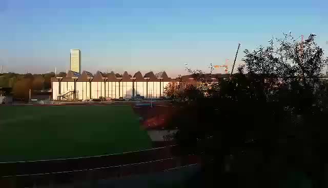 Στίβος μέσα στο Ολυμπιακό Πάρκο του Μονάχου