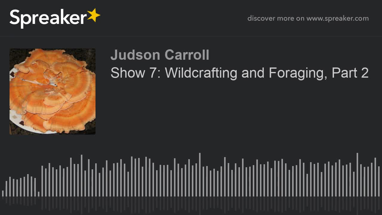 Show 7: Wildcrafting and Foraging, Part 2