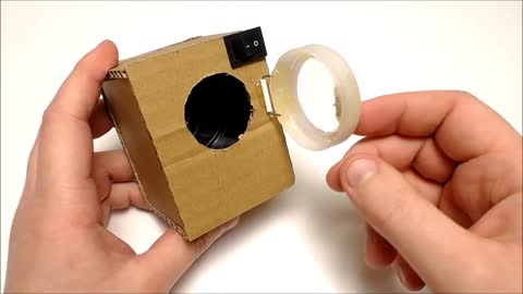 DIY Washing Machine from Cardboard Mini