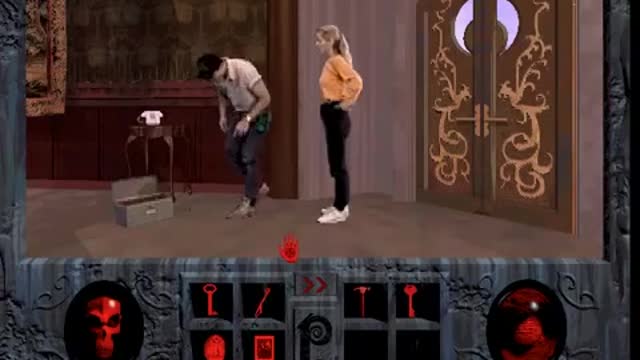 PHANTASMAGORIA [1995] - PC - JOGO EM FILME - TERROR E SUSTOS NUM AMBIENTE ASSUSTADOR - DETONADO 03