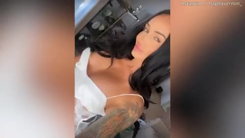Hayley Vernon teases her first 'Fake Taxi' scene in Instagram story
