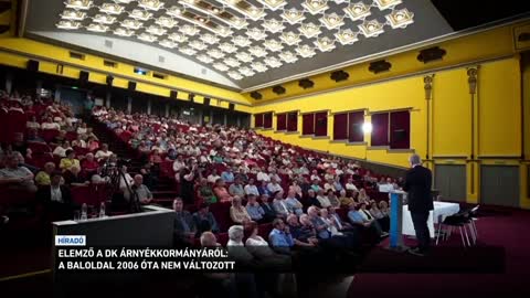 Elemző az árnyékkormányról: a baloldal 2006 óta nem változott - M1+ híradó