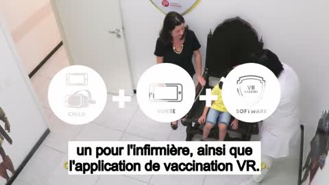 Quand la réalité virtuelle se mêle à la vaccination de nos enfants…