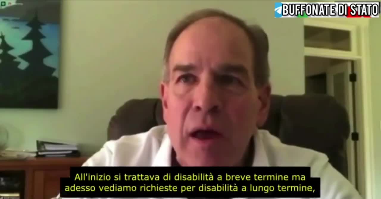 Scott Davison, CEO assicurazioni: 40% di mortalità in più a causa della "Pandemia"