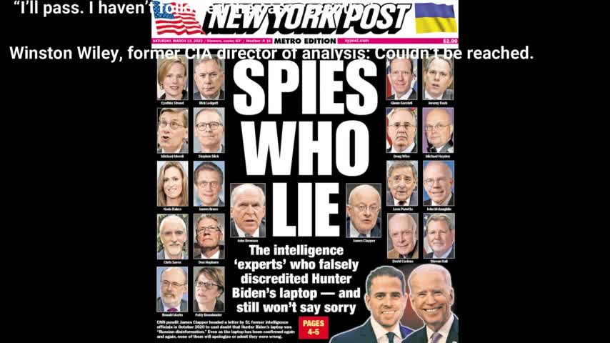 (The Patriot Hour) Spies Who Lie.