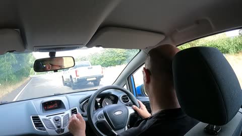 Fareham driving. Vlog. GoPro. 2nd Aug 2022