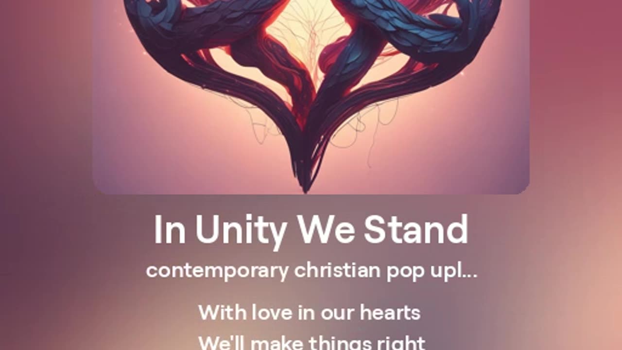 IN UNITY WE STAND - JOHN 17