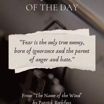 Quote from "The Name of the Wind" by Patrick Rothfuss