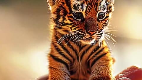 Ai cute baby animals