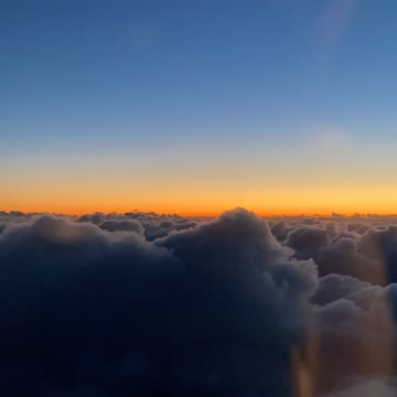 Through storm clouds