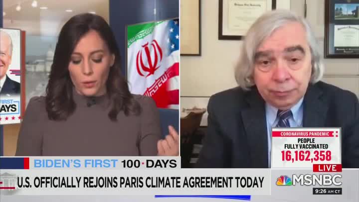 Hallie Jackson And Ernest Moniz Discuss Climate Change