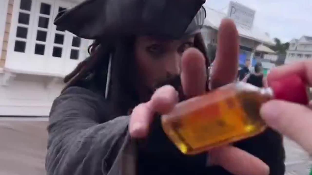 Jack Sparrow was seen after a long time