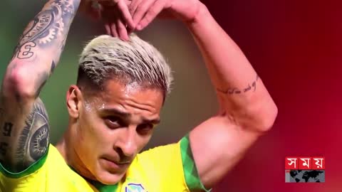 জাহান্নামের আঙিনায় যার জন্ম Antony Matheus Brazilian Footballer FIFA World Cup 2022 Somoy TV