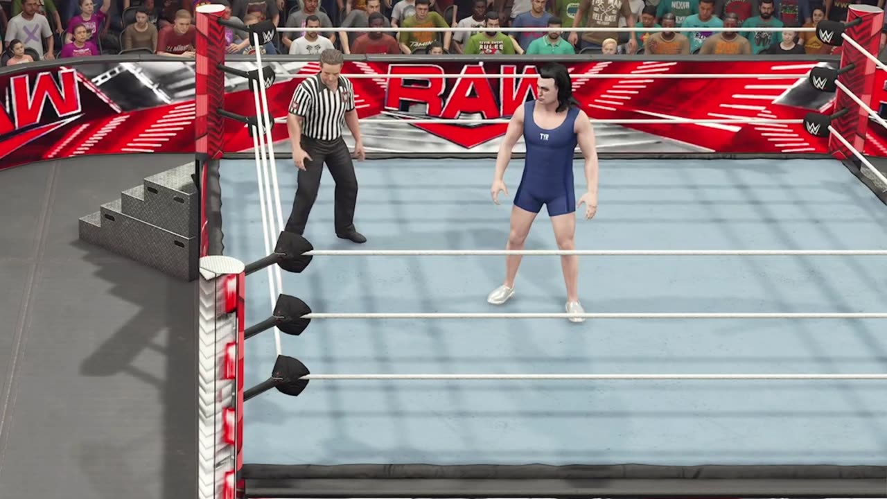 Lia Thomas and Mr. Rogers Segment (WWE 2K23)