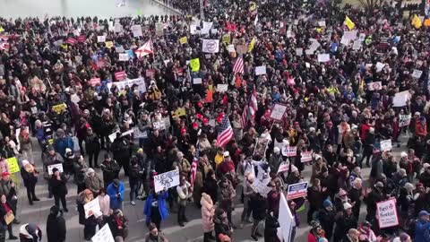 DC: American people do NOT want the vaccine(Defeat the Mandates Rally, Jan 23, 2022)
