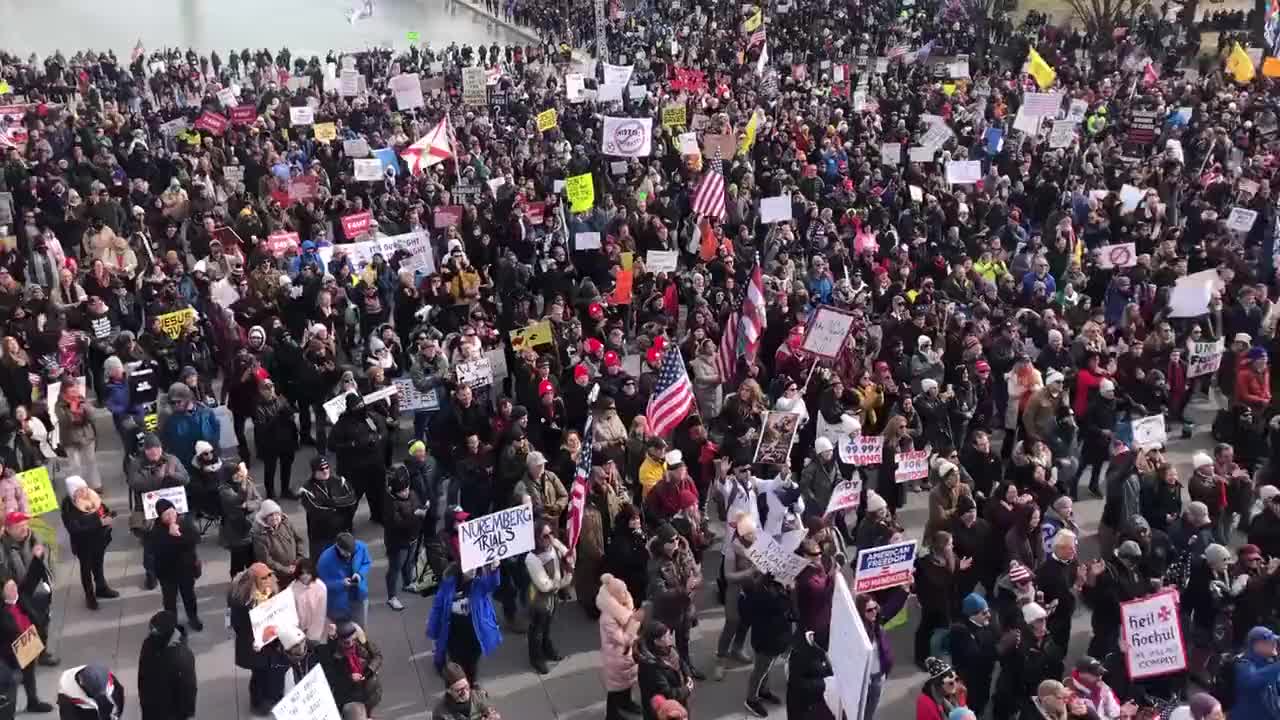 DC: American people do NOT want the vaccine(Defeat the Mandates Rally, Jan 23, 2022)