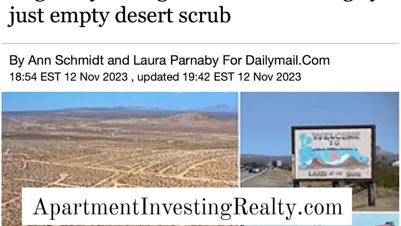 California City, the city that never was 😒