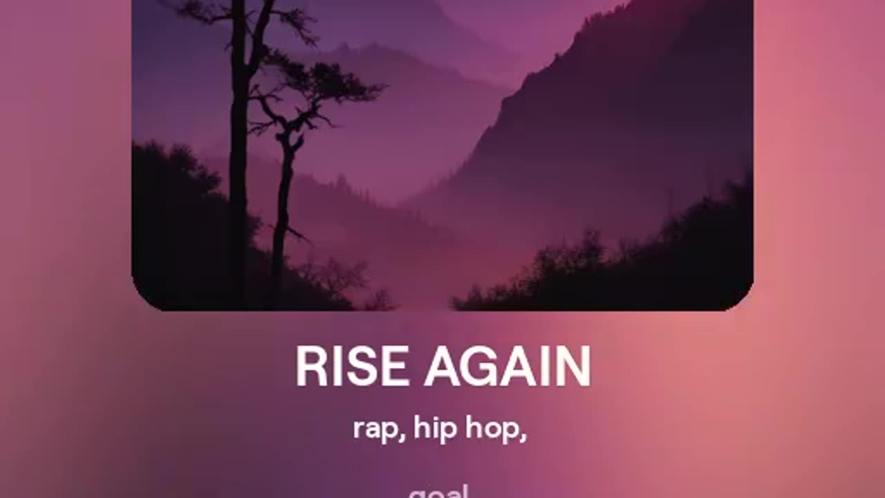 RISE AGAIN by Bobby burn ft. OLLY white (THIRD VERSION) of the song