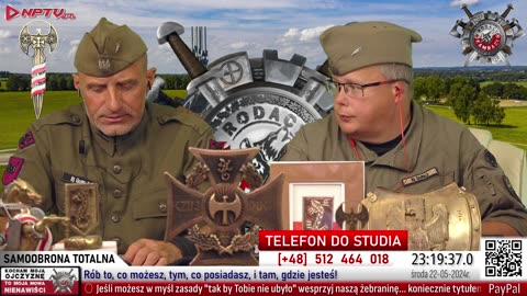 SAMOOBRONA TOTALNA Śr. 22.05.2024r. Wojciech Olszański, Marcin Osadowski NPTV.pl Rodacy Kamraci