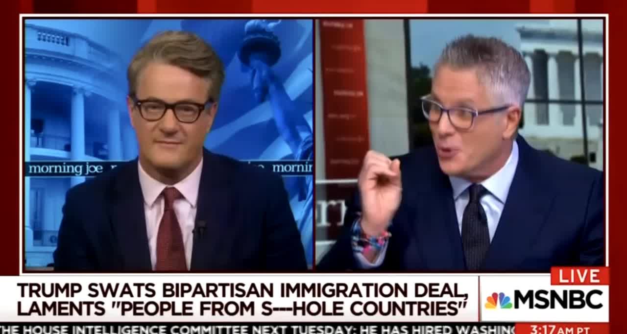 Morning Joe: ‘Evil’ Nazi-Lover Trump Wants ‘Aryan’ Immigration Policy