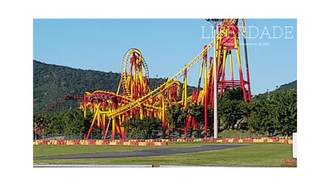 FIREWHIP roller coaster, do you dare to go?