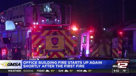 Firefighters respond to fire at North Side office building