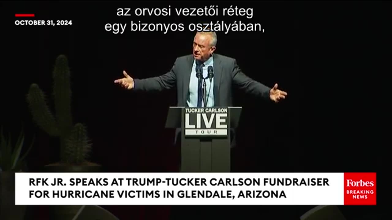 ifj. Robert F. Kennedy beszéde Glendale, Arizónában 2024.10.31.