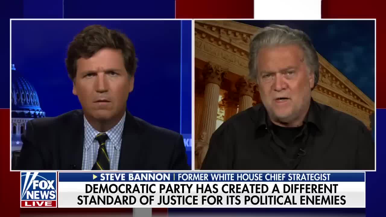 Bannon Talks Sham Trial, Says Courts "Took Away Every Possible Defense"