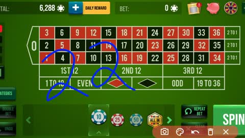 100% winning strategy in Roulette / No progression needed / All 37 number covered