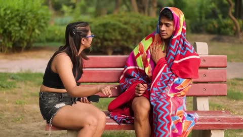 Modern Beggar Shirtless Picking Up Girls